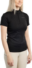 MoCilia Reitshirt Damen Jacquard Schwarz Größe L – Bild 1 von 1