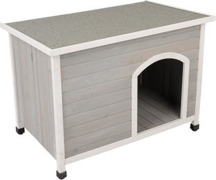 Produktbild von Modern Living Bergen Faltbare Hundehütte aus Holz in Größe M mit wasserfester Eigenschaft