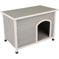 Produktbild von Modern Living Bergen Faltbare Hundehütte aus Holz in Größe M mit wasserfester Eigenschaft