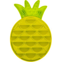 Produktbild von Modern Living Brasilia Schleckmatte Ananas aus Silikon für Intelligenzspielzeug L 30 x B 20 x H 2,7 cm