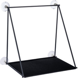 Produktbild von Modern Living Fensterbett Boston aus Filz in Schwarz L 50 x B 36 x H 50 cm