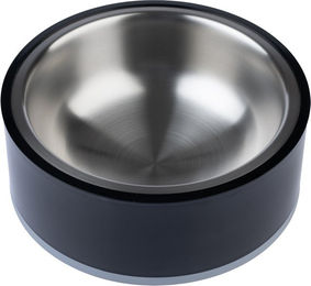 Produktbild von Modern Living Futternapf Bilbao für Hunde aus Edelstahl 1200 ml Schwarz Silber - 1200 ml