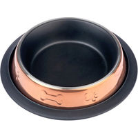 Produktbild von Modern Living Futternapf Maipu aus Edelstahl 200 ml Ø 15,5 cm Schwarz Kupfer - 200 ml