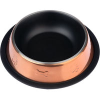 Produktbild von Modern Living Futternapf Maipu aus Edelstahl 490 ml Ø 21 cm Schwarz Kupfer - 490 ml