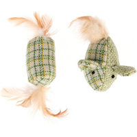 Produktbild von Modern Living Glasgow Katzenspielzeug-Set mit Katzenminze und Mäusen aus Polyester 2er Set