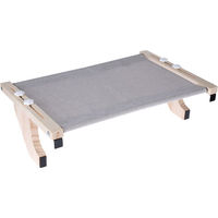 Produktbild von Modern Living Hängematte Visby für Katzen aus Stoff in Grau L 60 x B 38 x H 17 cm