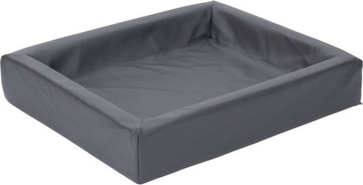 Modern Living Hundebett Granit aus Kunstleder Größe M 85 x 70 x 15 cm Grau – Bild 1 von 1