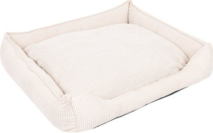 Modern Living Hundebett Helena Cord Beige 105 x 95 x 24 cm mit Memory Schaum – Bild 1 von 10