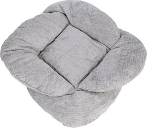 Produktbild von Modern Living Hundebett Medan Grau aus Polyester für kleine bis mittlere Hunde 85 x 85 x 20 cm
