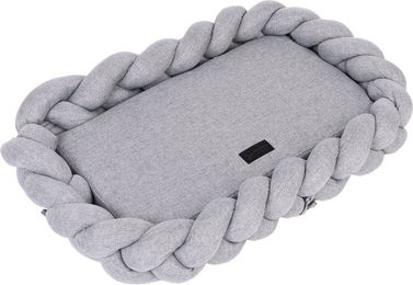 Produktbild von Modern Living Hundebett Pretoria Grau aus Polyester L 80 x B 55 x H 10 cm