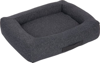 Produktbild von Modern Living Hundebett Vienna Größe S in Schwarz und Grau aus Polyester L 80 x B 65 x H 19 cm