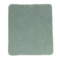 Produktbild von Modern Living Hundedecke Victoria aus Polyester in Grün-Weiß 140 x 125 cm