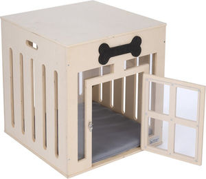 Produktbild von Modern Living Hundekäfig für Innenräume Größe L 58,5 x 58,5 x 64 cm