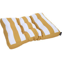 Produktbild von Modern Living Hundekissen Bari aus Polyester in Gelb-Weiß L 50 x B 70 x H 10 cm