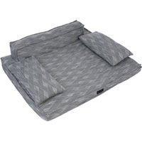 Produktbild von Modern Living Hundesofa Kingman Hundebett für mittlere Hunde L 98 x B 80 x H 23 cm aus Polyester
