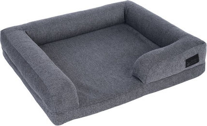 Produktbild von Modern Living Hundesofa Manila Hundebett Grau Größe M 78 x 63 x 15 cm