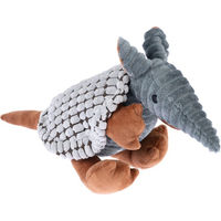 Produktbild von Modern Living Hundespielzeug Burgos Quietschspielzeug aus Polyester in Braun und Grau 37 x 14 x 17 cm