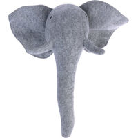 Produktbild von Modern Living Hundespielzeug Chiang Mai Plüschspielzeug Grau aus Polyester L 45 x B 40 x H 18 cm