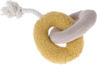 Produktbild von Modern Living Hundespielzeug Dandong aus Polyester in Gelb und Beige 34 x 14 x 9 cm