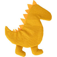 Produktbild von Modern Living Hundespielzeug Teruel Dino Quietschspielzeug aus Polyester Gelb Orange 25 x 20 x 2 cm