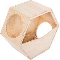 Produktbild von Modern Living Katzen Parkour Lulu Kratzmöbel zur Wandmontage aus Holz in Beige