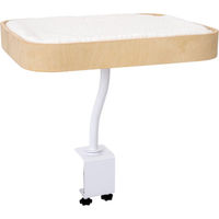 Produktbild von Modern Living Katzenbett aus Plüsch in Weiß oder Beige 48 x 40 x 6 cm
