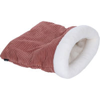 Produktbild von Modern Living Katzenbett Codrington Kuschelsack Rosa Weiß Polyester Ø 48 x L 46 cm