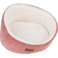 Produktbild von Modern Living Katzenhöhle Codrington aus Cord in Rosa Pink Ø 50 x H 32 cm