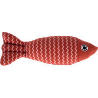 Produktbild von Modern Living Katzenspielzeug Cadaques Fisch aus Polyester mit Catnip in Rot für Katzen und Kitten - 1 Stk.