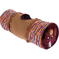 Produktbild von Modern Living Katzentunnel Montana aus Polyester in Braun oder Bunt Ø 25 x L 61 cm