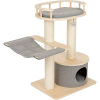 Produktbild von Modern Living Kratzbaum Amora für Wohnungskatzen in Grau und Beige mit Sisal