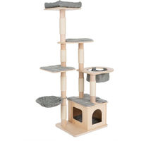 Produktbild von Modern Living Kratzbaum Ankara aus Holz in Grau und Natur