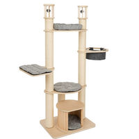 Produktbild von Modern Living Kratzbaum Aruba Jumbo aus Holz in Grau und Beige
