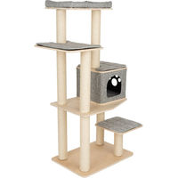 Produktbild von Modern Living Kratzbaum Havana XL für Katzen in Hellgrau mit Sisal
