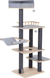 Produktbild von Modern Living Kratzbaum Jardine aus Holz für Katzen in Grau