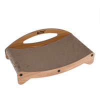 Produktbild von Modern Living Kratzbrett Copenhagen aus Kratzpappe für Katzen in Beige und Braun 45 x 25 x 15 cm