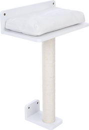 Produktbild von Modern Living Kratzsäule zur Wandmontage mit Sisal in Weiß