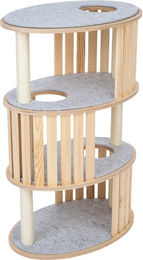 Produktbild von Modern Living Kratztonne Verona L Grau mit Sisal H 98 x L 64 x B 43 cm