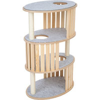 Produktbild von Modern Living Kratztonne Verona L Grau mit Sisal H 98 x L 64 x B 43 cm