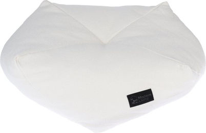 Produktbild von Modern Living Kuschelbett Ferden Katzenbett Weiß Polyester L 66 x B 66 x H 16 cm