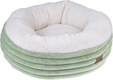 Produktbild von Modern Living Kuschelbett Vasa Katzenbett und Hundebett Grün Ø 60 x H 20 cm