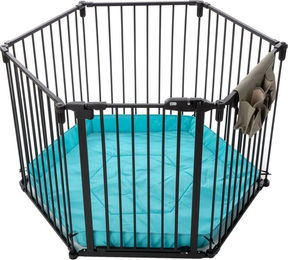 Produktbild von Modern Living Laufgitter Ronda für Welpen Klein und Mittel Ø 118 x H 76 cm