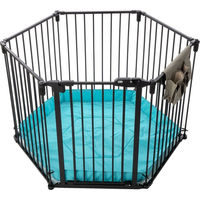 Produktbild von Modern Living Laufgitter Ronda für Welpen Klein und Mittel Ø 118 x H 76 cm