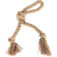 Produktbild von Modern Living Menorca Spieltau mit Schlaufe aus Naturmaterial Braun Bunt Natur L 40 x B 6 x H 6 cm