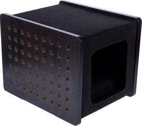 Produktbild von Modern Living San Francisco Kratzbrett zur Wandmontage aus Sisal in Schwarz