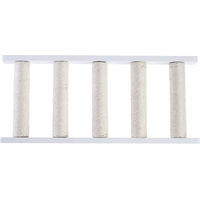 Produktbild von Modern Living San Francisco Kratzbrett zur Wandmontage aus Sisal in Weiß