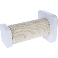 Produktbild von Modern Living San Francisco Kratzbrett zur Wandmontage aus Sisal in Weiß für Katzen