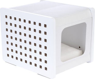 Produktbild von Modern Living San Francisco Kratzmöbel Wandmontage Kratzbrett aus Sisal in Weiß