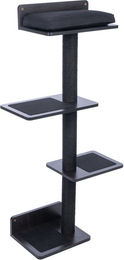Produktbild von Modern Living San Francisco Kratzmöbel zur Wandmontage mit Sisal in Schwarz