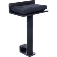 Produktbild von Modern Living San Francisco Kratzsäule zur Wandmontage mit Sisal in Schwarz